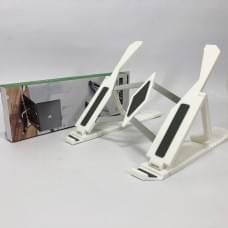 Підставка для ноутбука Multi-Position foldable bracket JC-25 8х22смСтильна підставка. OJ-741 Колір: білий