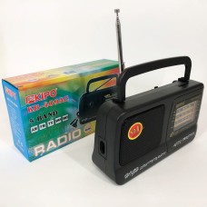 Радіоприймач фм ретро на батарейках, Потужний am приймач, Радіоприймачі аналогові JA-56