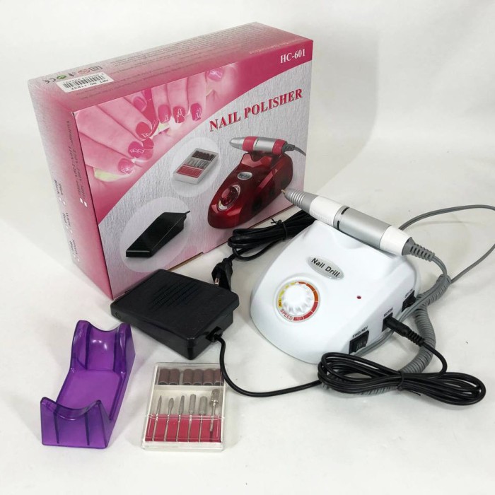 Фрезер для манікюру і педикюру Pro Nail Drill белый Фрезер для манікюру нігтів AB-23