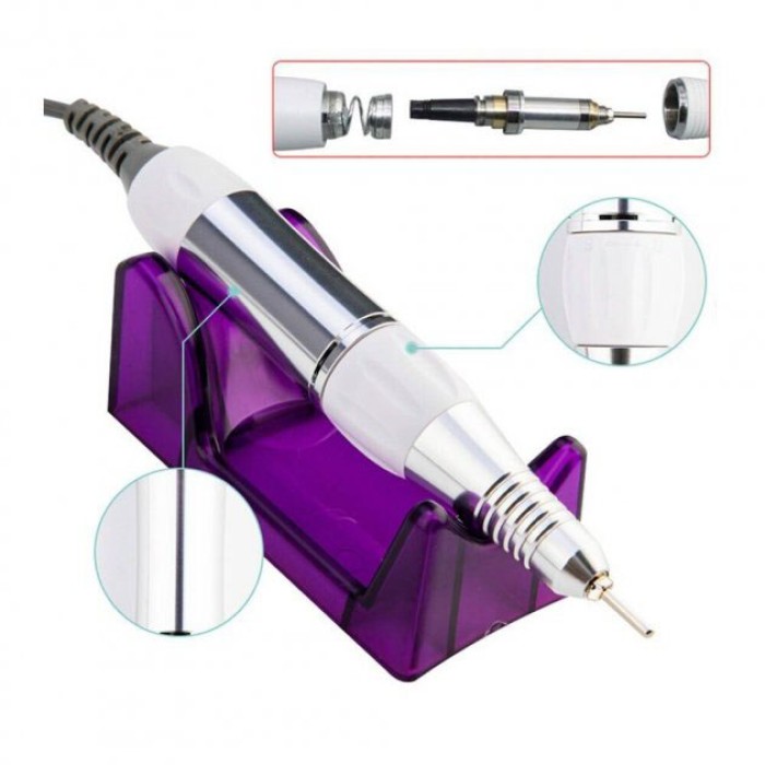 Фрезер для манікюру і педикюру Pro Nail Drill белый Фрезер для манікюру нігтів AB-23
