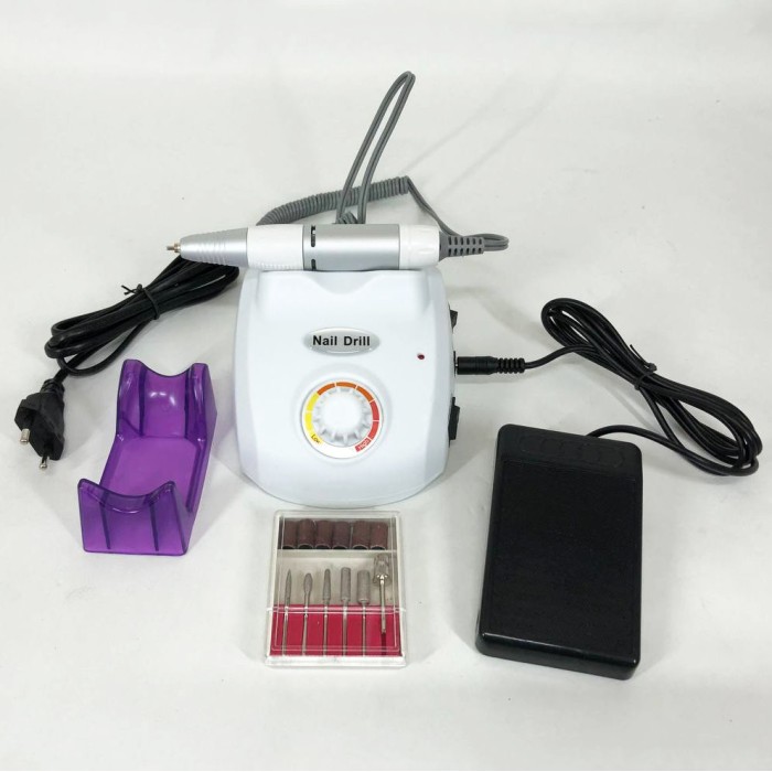 Фрезер для манікюру і педикюру Pro Nail Drill белый Фрезер для манікюру нігтів AB-23