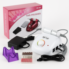 Фрезер манікюрний педикюрний для нігтів Pro Nail Drill белый, Машинка для апаратного манікюру педикюру KR-64