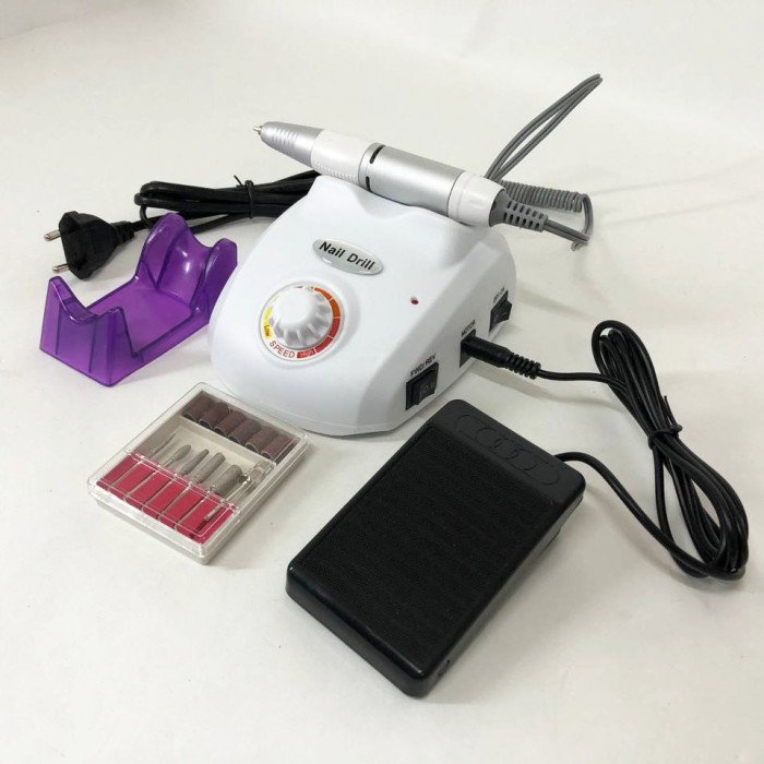 Сильний фрезер для манікюру Pro Nail Drill белый, Професійний фрезер для манікюру GM-80