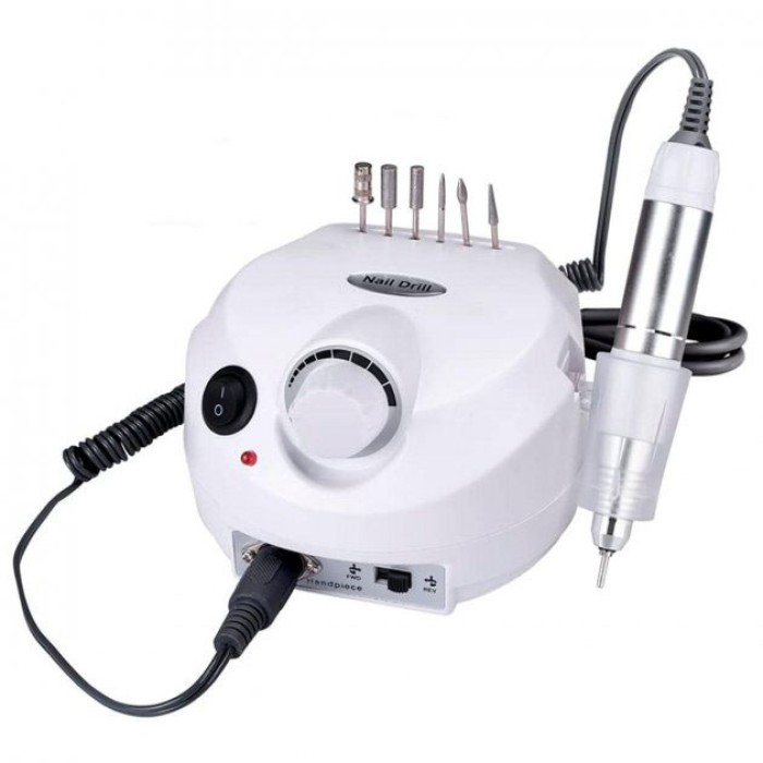 Сильний фрезер для манікюру Pro Nail Drill белый, Професійний фрезер для манікюру GM-80