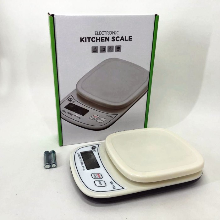 Кухонні ваги для кондитера QZ-158, Ваги для кухні настільні, Ваги електронні кухонні тонкі FV-59