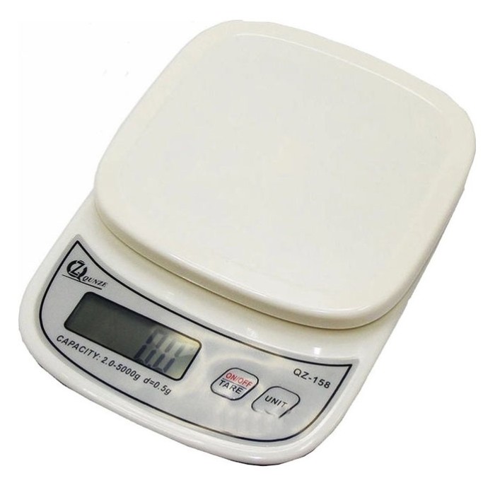 Кухонні ваги для кондитера QZ-158, Ваги для кухні настільні, Ваги електронні кухонні тонкі FV-59