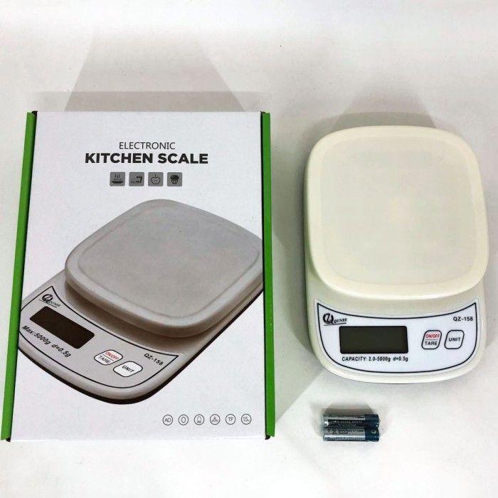 Кухонні ваги для кондитера QZ-158, Ваги для кухні настільні, Ваги електронні кухонні тонкі FV-59