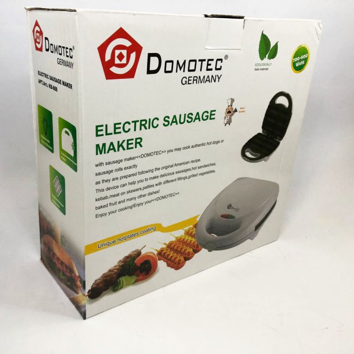 Якісна вафельниця для вафель Domotec, Якісна побутова вафельниця для тонких вафель UK-85