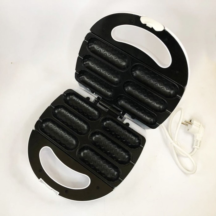 Якісна вафельниця для вафель Domotec, Якісна побутова вафельниця для тонких вафель UK-85