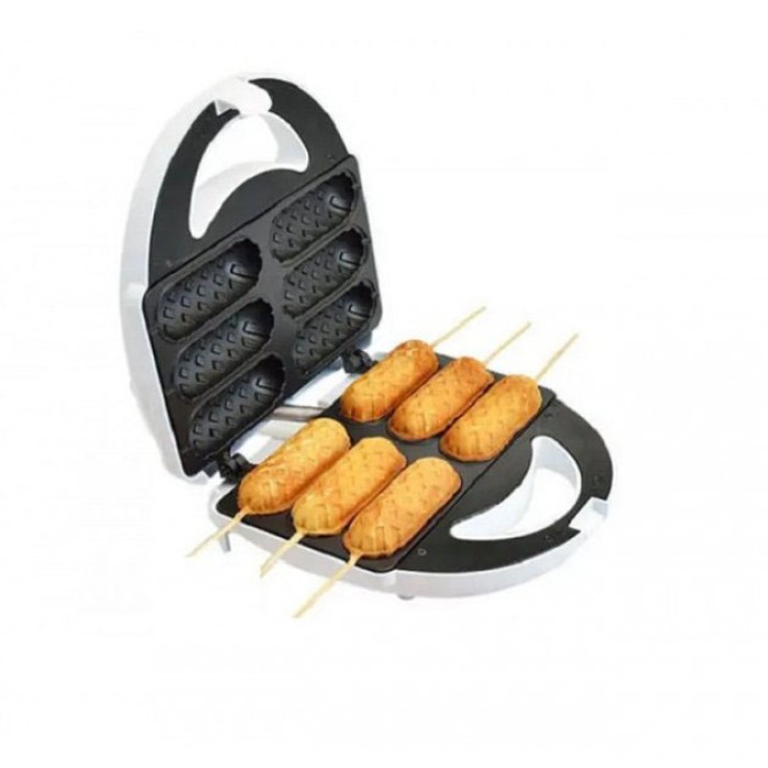 Вафлі домашні у вафельниці електричній Domotec Germany KB-888, Побутова вафельниця VA-96