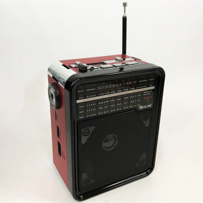 Сповіщувачі радіохвильові GOLON RX-9100, Радіоприймач від мережі, Радіоприймач ретро JT-198 AM FM