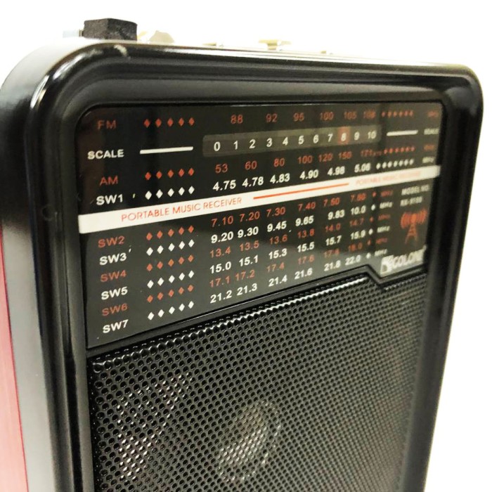 Сповіщувачі радіохвильові GOLON RX-9100, Радіоприймач від мережі, Радіоприймач ретро JT-198 AM FM