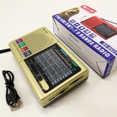 Радіоприймач am fm MP3, Радіоприймачі аналогові, Бездротовий радіопередавач, Радіоприймачі з usb входом EY-85