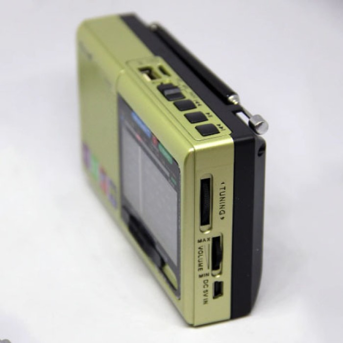 Радіоприймач від мережі 220 MP3 USB Golon RX-6622, Фм радіо з mp3 програвачем, SB-244 Портативний радіоприймач