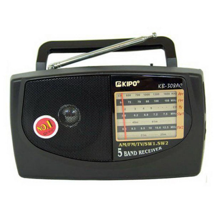 FM-приймачі KIPO KB-308AC, Радіоприймач від мережі 220, Радіоприймач з хорошим HZ-689 прийомом сигналу