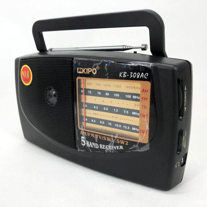 FM-приймачі KIPO KB-308AC, Радіоприймач від мережі 220, Радіоприймач з хорошим HZ-689 прийомом сигналу