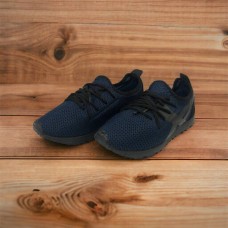 Чоловічі кросівки для занять спортом 40 размер, Чорні текстильні кросівки, Чоловіче дихаюче взуття UK-11