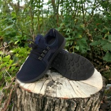 Чоловічі легкі кросівки весна-літо 40, Легке чоловіче взуття з сітки, Чорні дихаючі літні кросівки RI-63