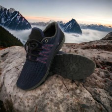 Чоловічі кросівки на літній сезон 41 размер, М'які кросівки з тканини чорні Якісні текстильні WH-87