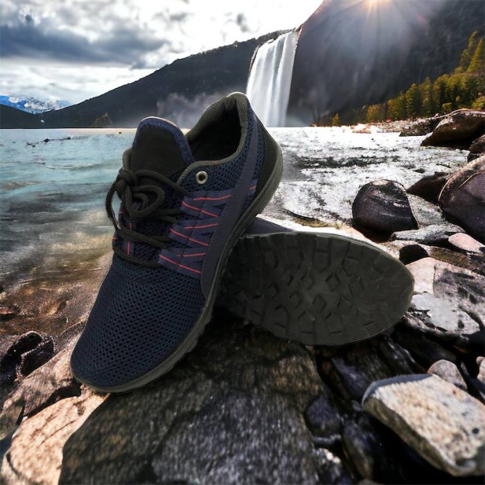 Чоловічі тканинні кросівки носок, Прості кросівки для чоловіків Спортивні для заняття спортом UE-23