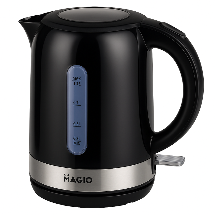 Електричний чайник з автовідключенням Magio MG-111 1 л 1360 Вт, Електронний чайник для дому NK-12