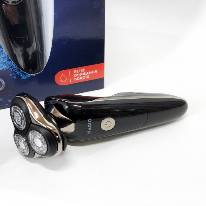 Чоловіча бездротова електрична бритва MAGIO, Електробритва чоловіча бездротова, Бритви акумуляторні WB-49