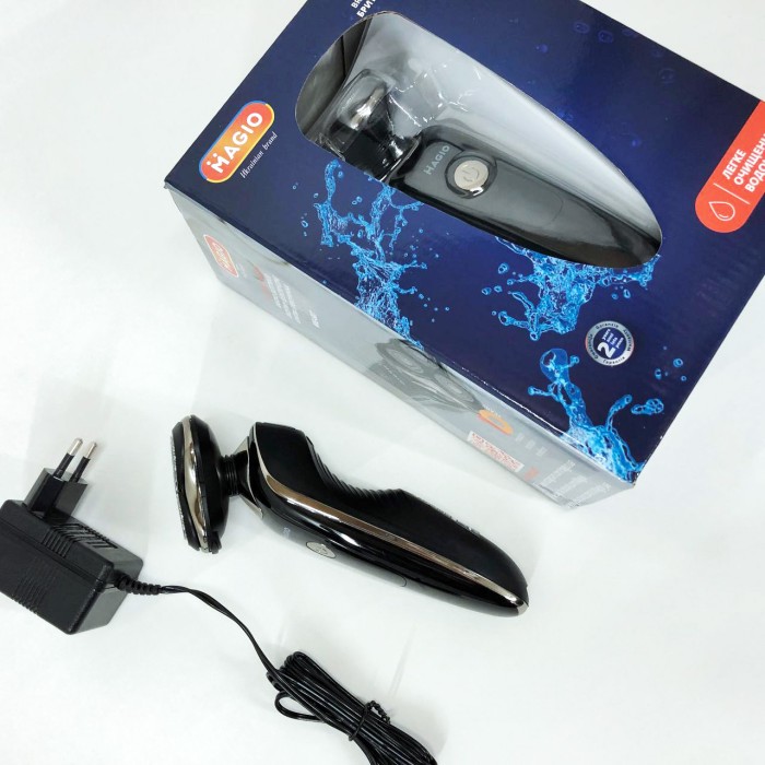 Водонепроникна електробритва для гоління MAGIO, Чоловіча бездротова електрична бритва AL-85