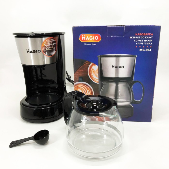 Кавоварка для дому MAGIO, Електрокавоварка крапельна, Кавоварка для дому та сім'ї JL-14