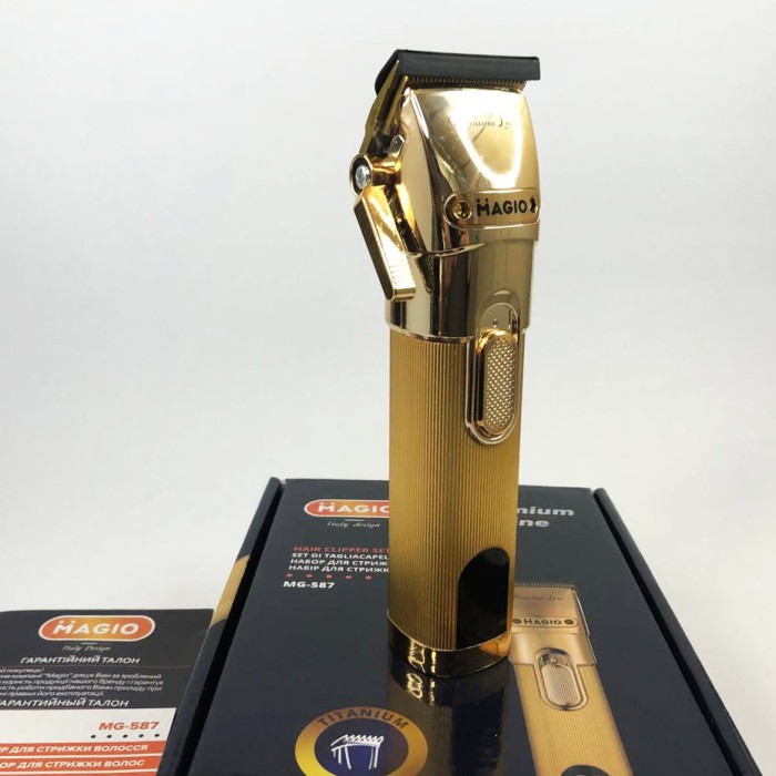Машинка для стрижки волосся з універсальним живленням MAGIO, Перукарські машинки професійні UF-44