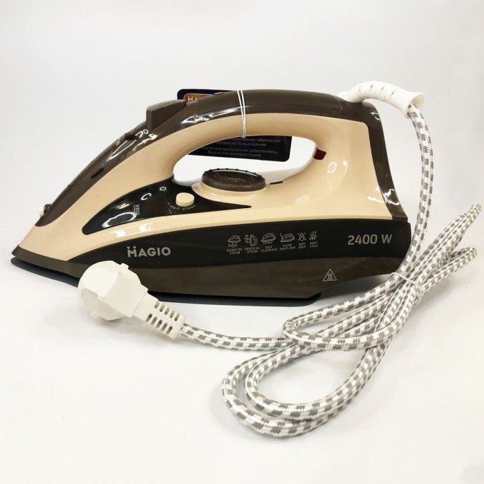 Електричні праски з парою Magio, Праска відпарювач для будь-якого типу одягу, Якісна парова праска BK-53