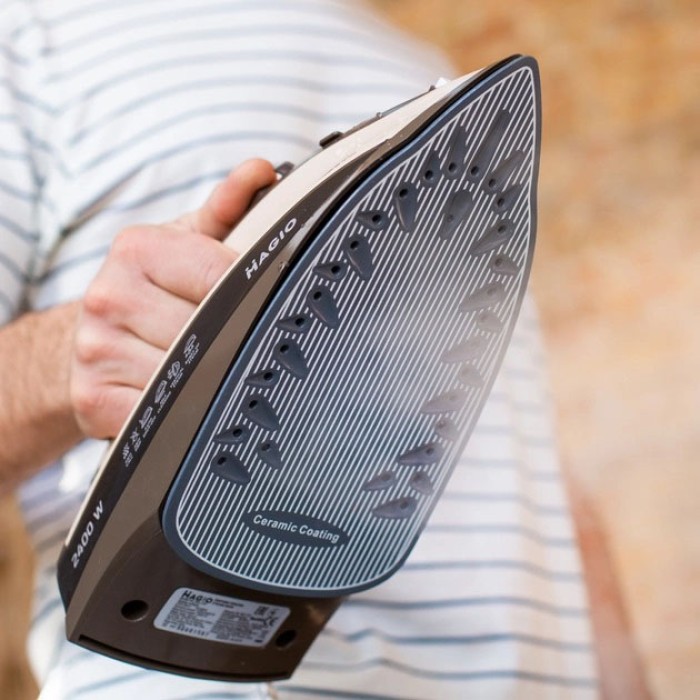 Електричні праски з парою Magio, Праска відпарювач для будь-якого типу одягу, Якісна парова праска BK-53