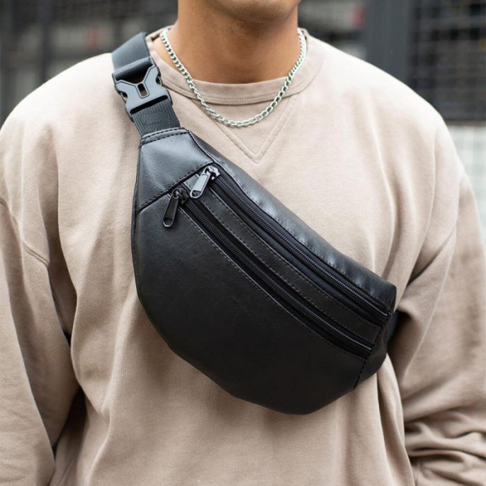 Сумка на пояс із еко-шкіри + Професійний ліхтар POLICE BL-X71-P50 IC-70