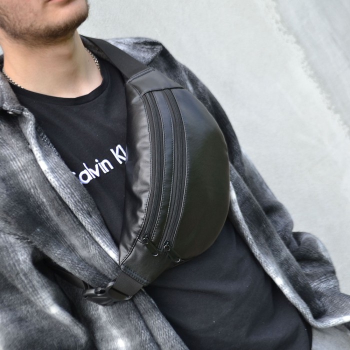 Сумка на пояс із еко-шкіри + Професійний ліхтар POLICE BL-X71-P50 IC-70