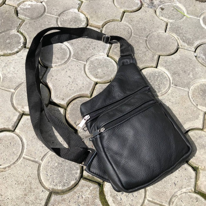 Подарунковий набір 2В1! Сумка шкіряна + професійний ліхтар: POLICE BL-X71-P50 UN-15