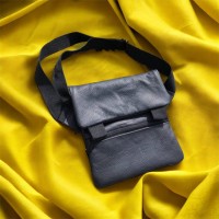 Набір 2В1. Шкіряна сумка з кобурою + ліхтарик професійний POLICE BL-X71-P50 BY-83