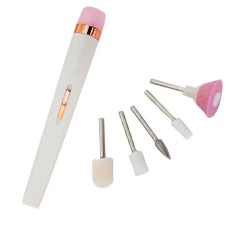 Хороший фрезер для манікюру будинку Flawless Salon Nails белый, Фрезер для AS-771 б'юті майстрів