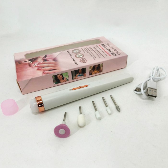 Хороший фрезер для манікюру будинку Flawless Salon Nails белый, Фрезер для AS-771 б'юті майстрів
