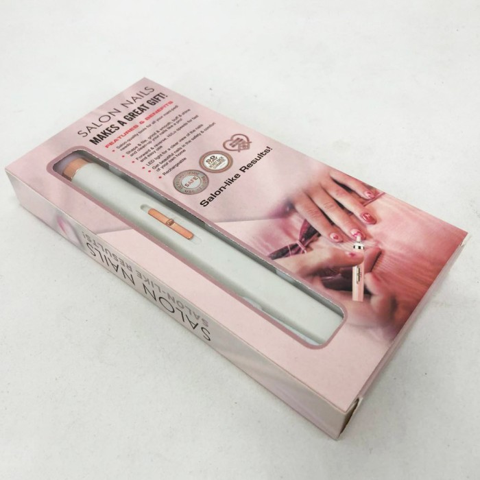 Хороший фрезер для манікюру будинку Flawless Salon Nails белый, Фрезер для AS-771 б'юті майстрів