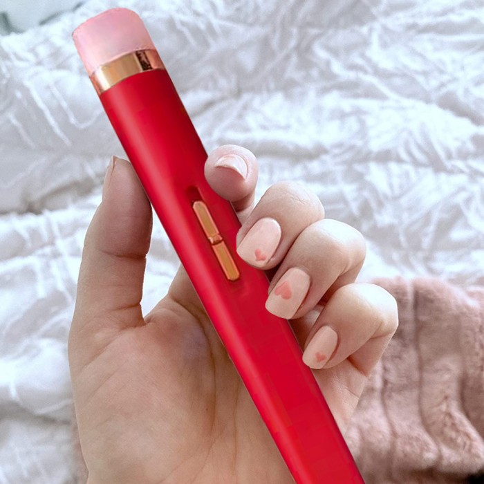 Фрезер для манікюру та педикюру Flawless Salon Nails, машинка для зняття манікюру Red