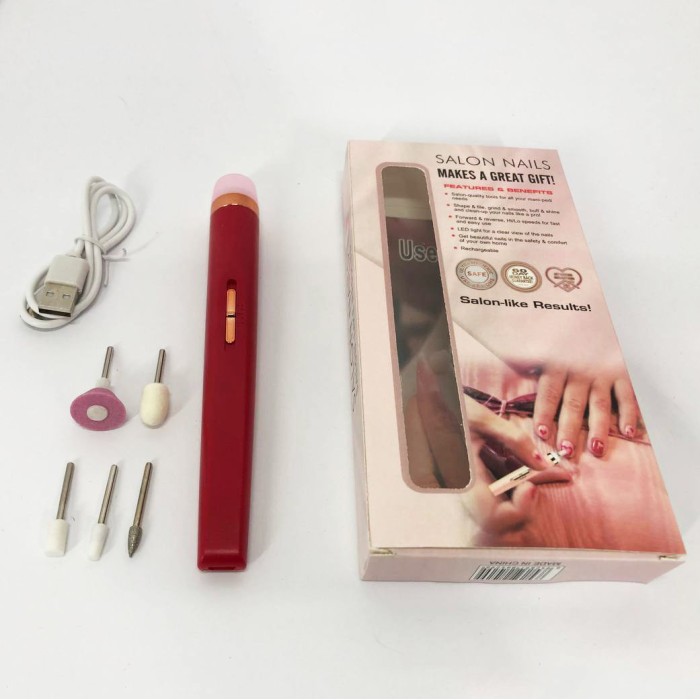 Потужний фрезер для педикюру, Манікюрний апарат, Фреза для зняття гель-лаку Фрезер корекції нігтів KE-81