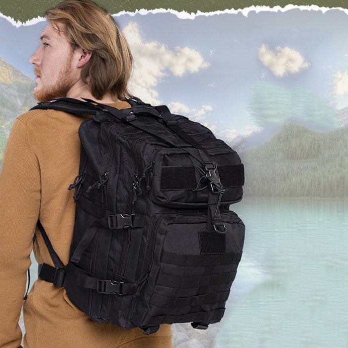 Рюкзак наплічний тактичний 50, Тактичний похідний військовий рюкзак туристичний водонепроникний BH-11