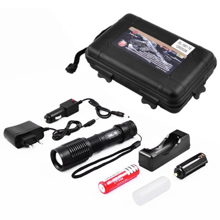 Ліхтар портативний переносний, Ручний світильник з потужним променем, Тактичний ручний ліхтар для зсу YR-48