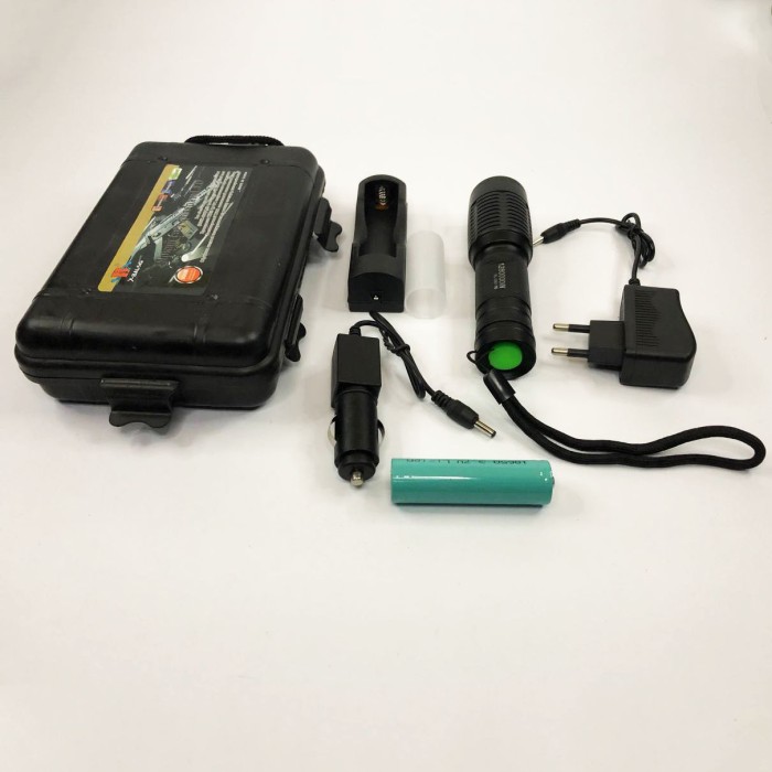 Ліхтар портативний переносний, Ручний світильник з потужним променем, Тактичний ручний ліхтар для зсу YR-48