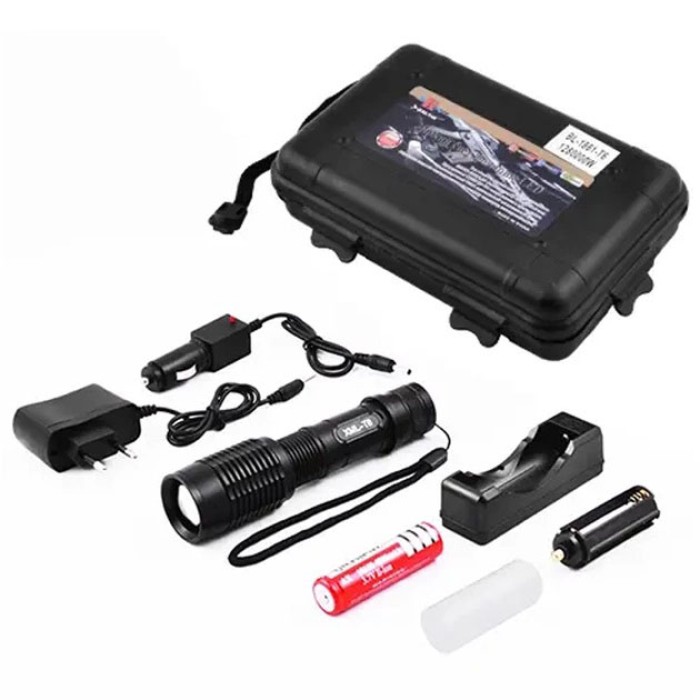 Ліхтар портативний переносний, Ручний світильник з потужним променем, Тактичний ручний ліхтар для зсу YR-48