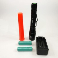 Довговічний світлодіодний ліхтар Police, Ліхтар протиударний водонепроникний Тактичний з діодом IZ-48