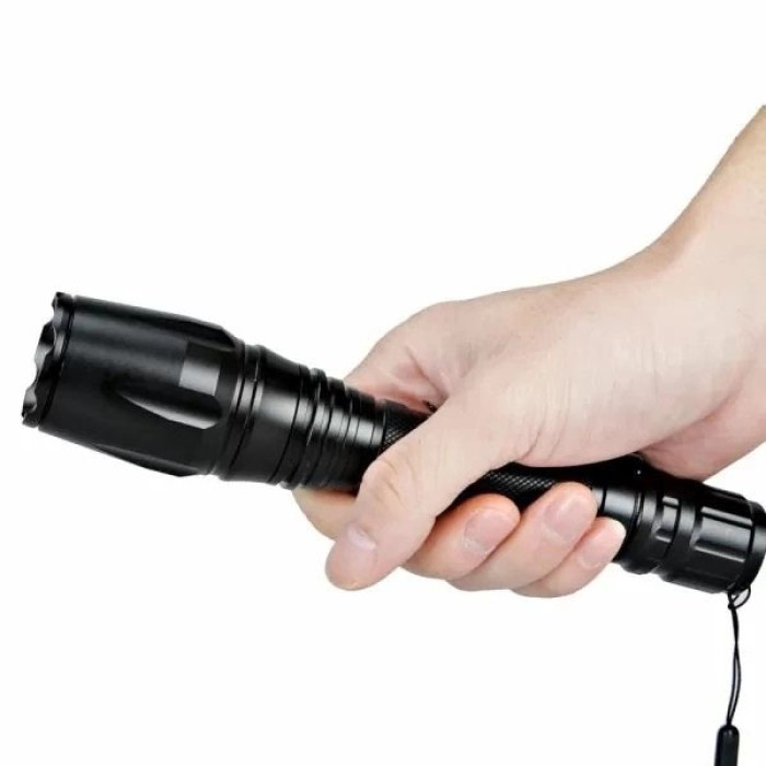 Посилений ручний ліхтарик, Тактичний ліхтар з діодом, Пило-вологозахищений ударостійкий ліхтар MW-49