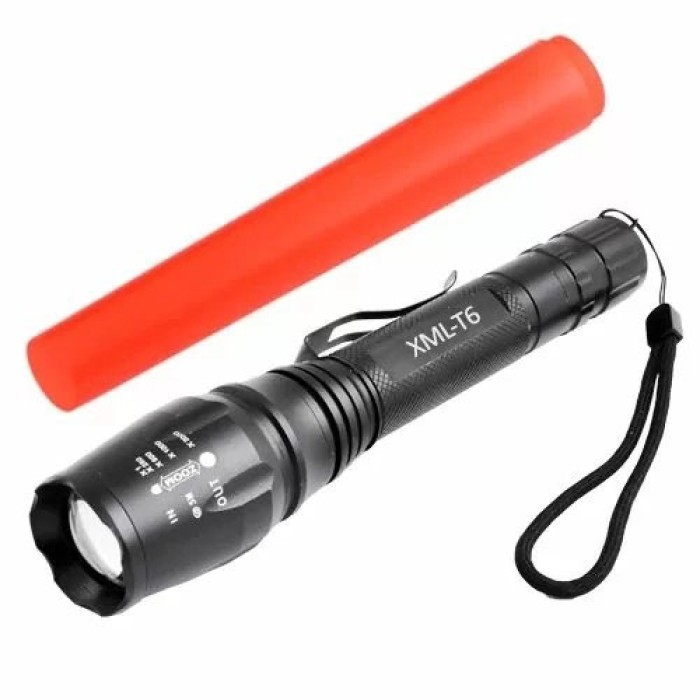 Посилений ручний ліхтарик, Тактичний ліхтар з діодом, Пило-вологозахищений ударостійкий ліхтар MW-49