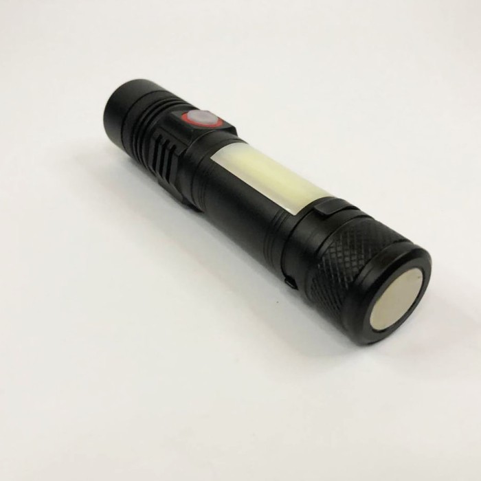 Дуже яскравий ліхтар BL-502 T6+COB, Тактичний ліхтар для армії Кишеньковий тактичний YX-34