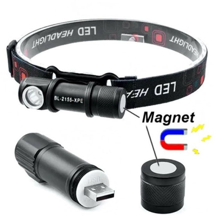 Налобні ліхтарі для активних людей, Налобний ліхтар на голову, Ліхтар із різними режимами роботи JP-96