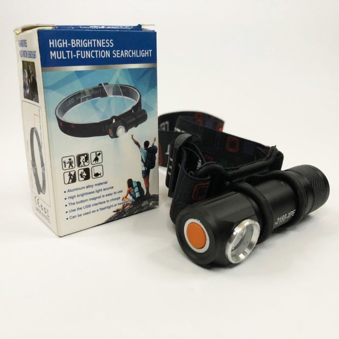 Потужний налобний ліхтар для риболовлі, Ліхтар на голову для бігу Надійний налобний SF-52